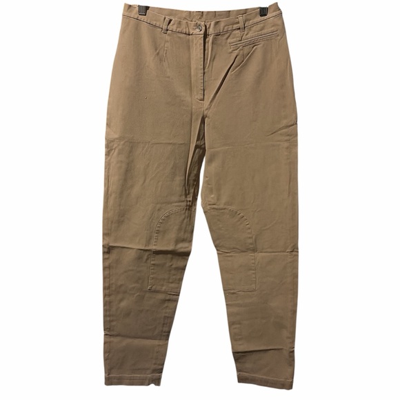 Telluride Clothing Co. Pull-On Knee Patch Breeches - Khaki - Picture 2 of 4